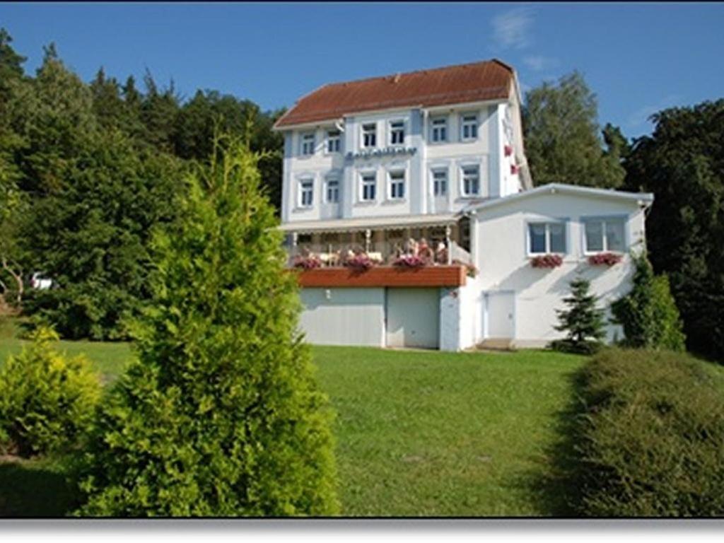 Waldhotel & Restaurant Bergschlosschen Hetzdorf Екстериор снимка