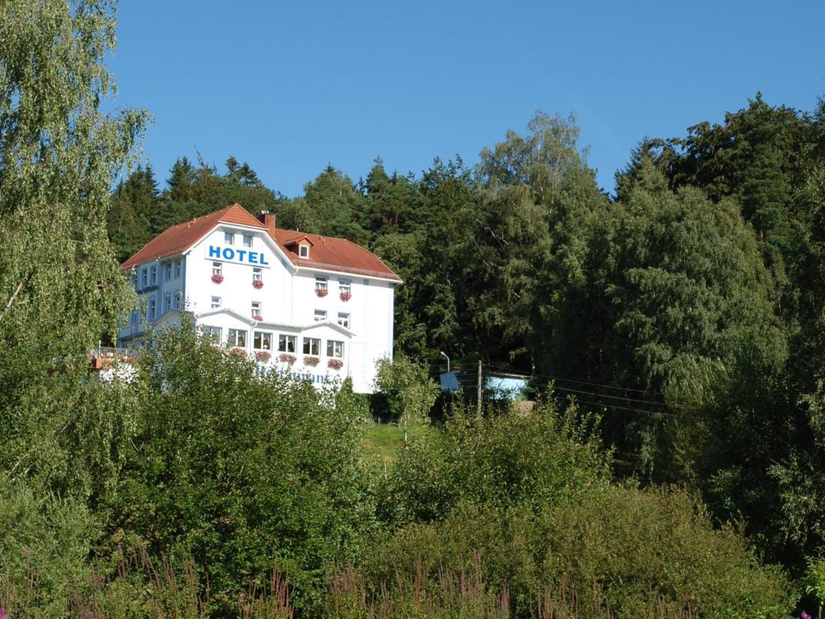 Waldhotel & Restaurant Bergschlosschen Hetzdorf Екстериор снимка