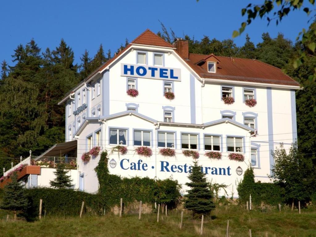 Waldhotel & Restaurant Bergschlosschen Hetzdorf Екстериор снимка